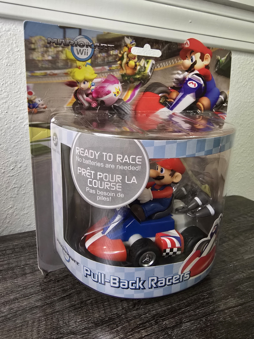 Pull-Back Racer Toy Mario Figure - Picture 2 of 5